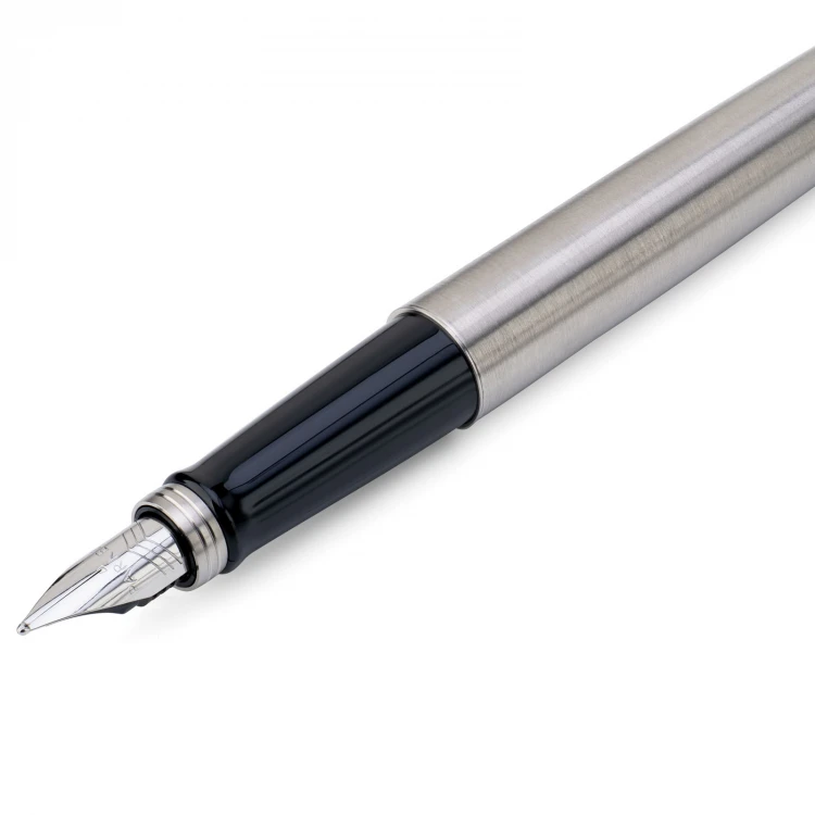 Parker Jotter Core Stainless Steel GT Set - Fountain Pen and Ballpoint Pen - PAR234-DUO-PRO