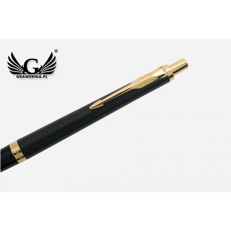 Parker URBAN Core Muted Black GT Fountain Pen and Ballpoint Pen Set with White Notepad - PAR136-DUO-PT