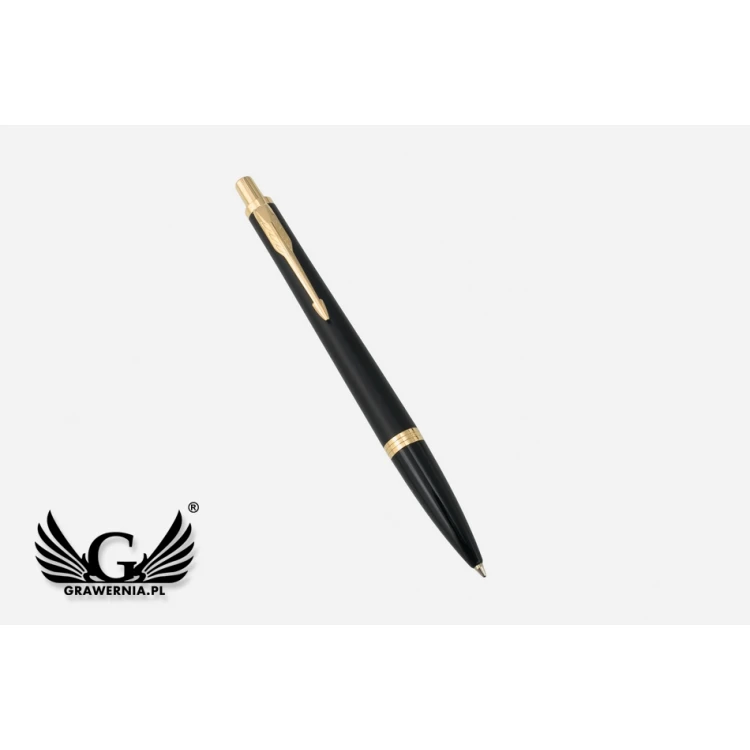Parker URBAN Core Muted Black GT Fountain Pen and Ballpoint Pen Set with White Notepad - PAR136-DUO-PT