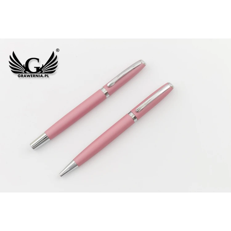Writing Set with Engraving - COLORADO - Pink - KP012