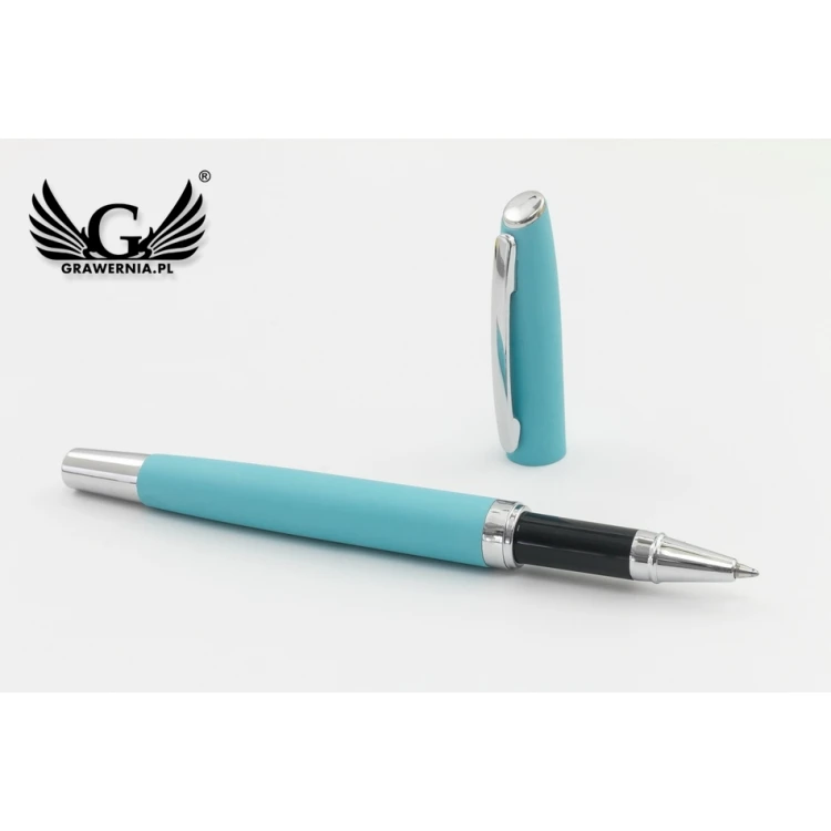 Writing set with engraving - COLORADO - blue - KP013