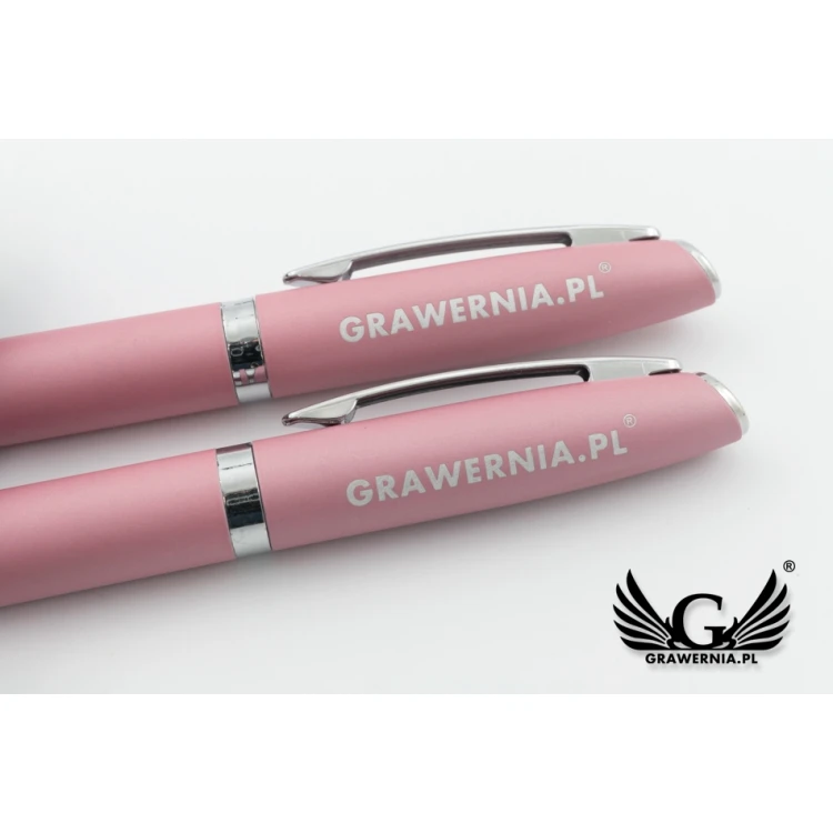 Writing Set with Engraving - COLORADO - Pink - KP012