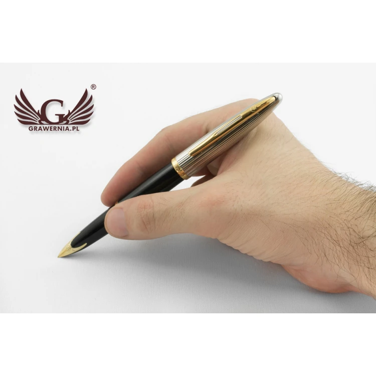 WATERMAN Carene Deluxe Black GT Set with Case - WAT013