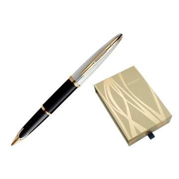 WATERMAN Carene Deluxe Black GT Set with Case - WAT013