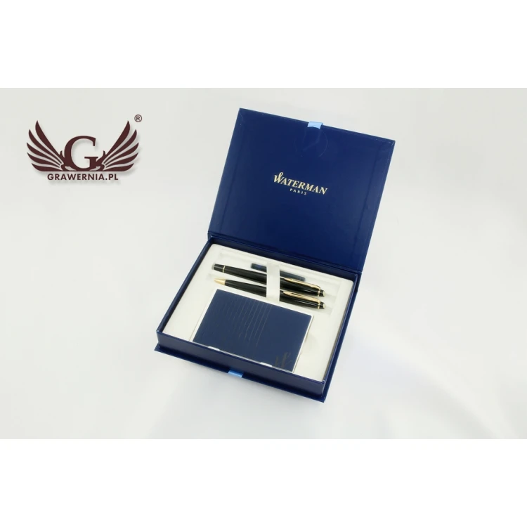 WATERMAN EXPERT BLACK GT SET - WAT028-DUO