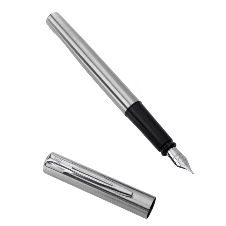 Waterman Graduate Steel CT Set - Ballpoint Pen and Fountain Pen - WAT049