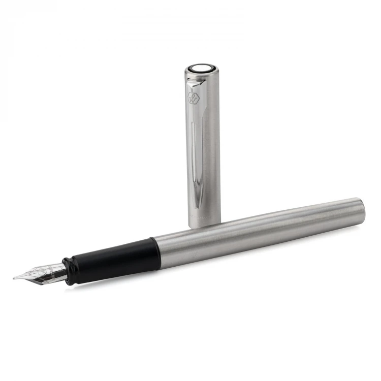 Waterman Graduate Steel CT Set - Ballpoint Pen and Fountain Pen - WAT049