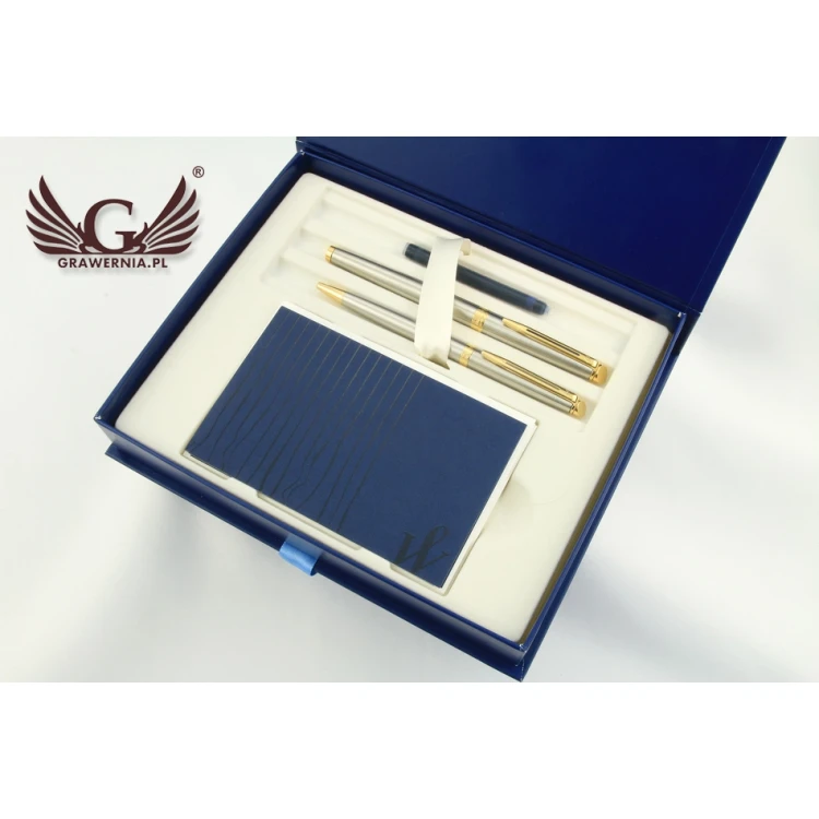 Waterman HEMISPHERE Steel GT Set - WAT015-DUO