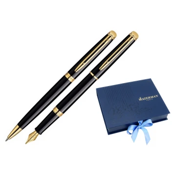 Waterman Hemisphere Set Martian Black GT - WAT045
