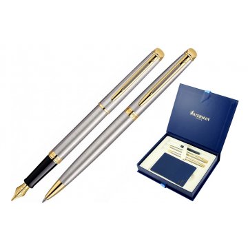 Waterman HEMISPHERE Steel GT Set - WAT015-DUO