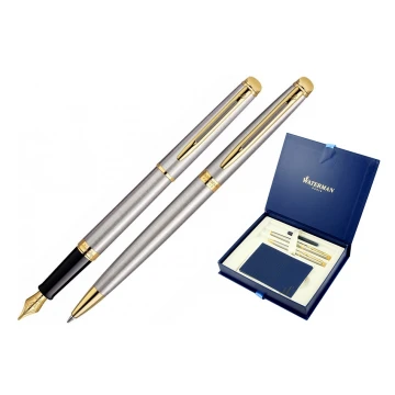 Waterman HEMISPHERE Steel GT Set - WAT015-DUO