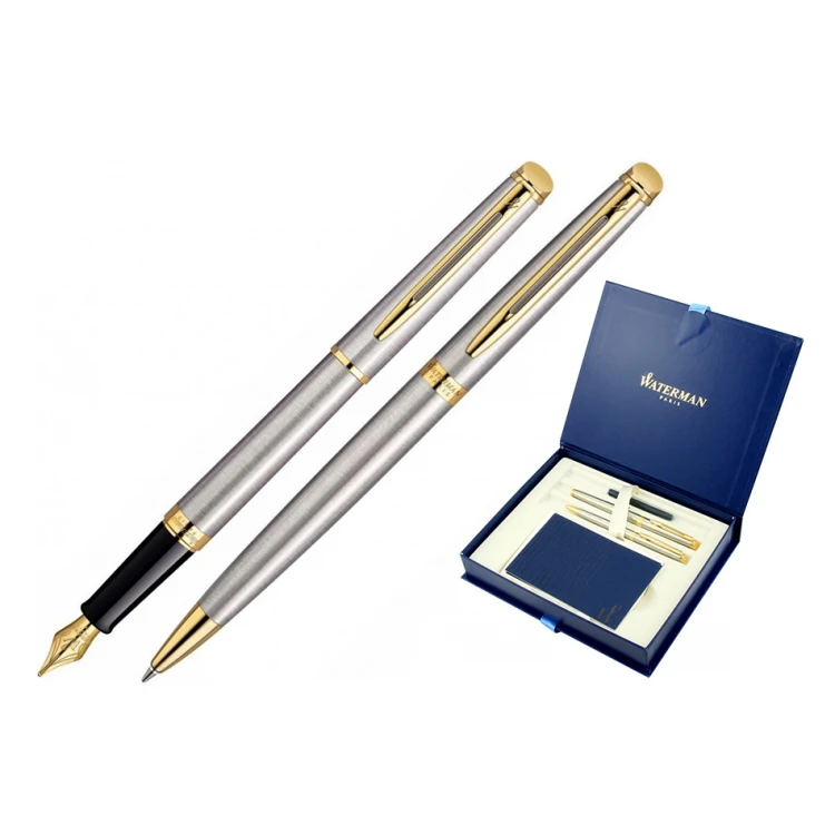 Waterman HEMISPHERE Steel GT Set - WAT015-DUO