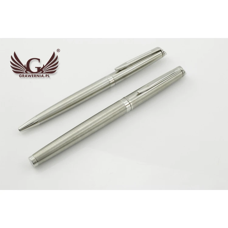 WATERMAN HEMISPHERE STEEL CT SET - WAT014