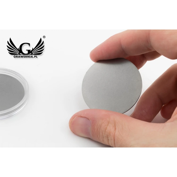 Metal Token Ron - diameter: 40mm - laser engraving - BM036
