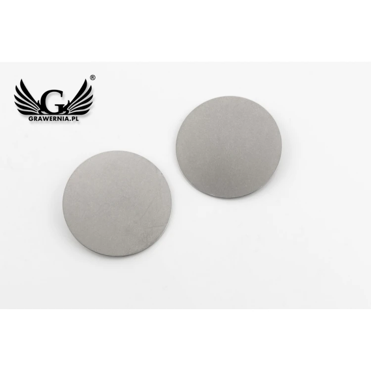 Metal Token Ron - diameter: 40mm - laser engraving - BM036
