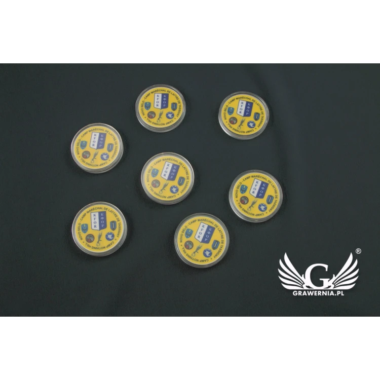 Souvenir Tokens, coin - diameter: 40mm - UV digital print - MGR025