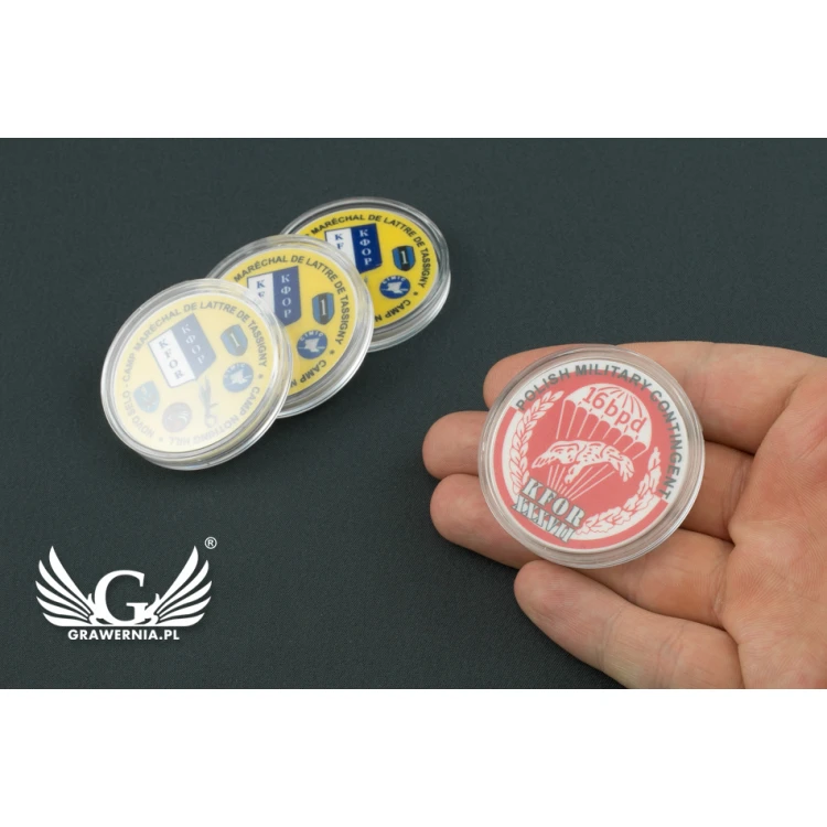 Souvenir Tokens, coin - diameter: 40mm - UV digital print - MGR025