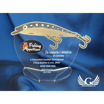 GOLDEN FISH - fishing competition trophy - model DTA21