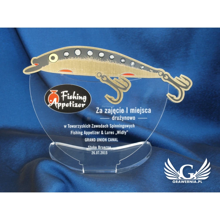 GOLDEN FISH - fishing competition trophy - model DTA21