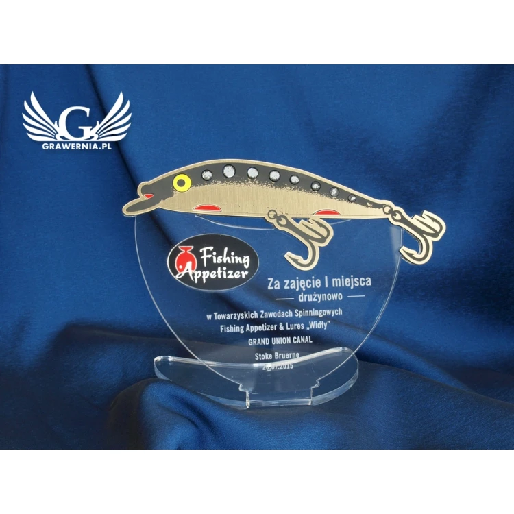 GOLDEN FISH - fishing competition trophy - model DTA21