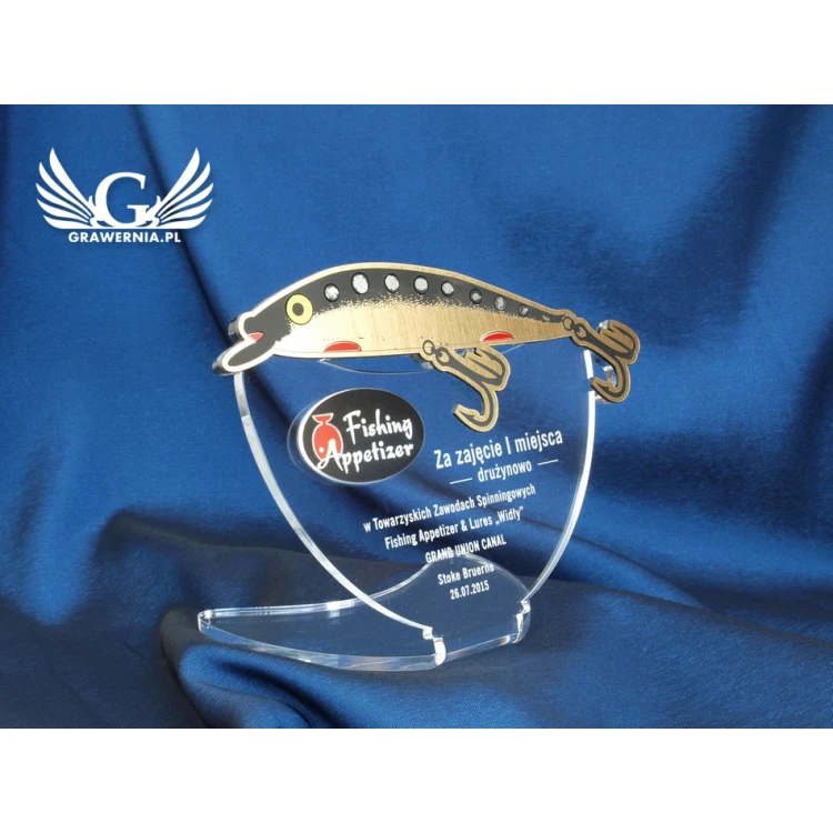 GOLDEN FISH - fishing competition trophy - model DTA21