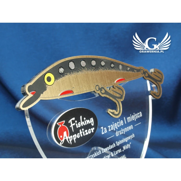 GOLDEN FISH - fishing competition trophy - model DTA21