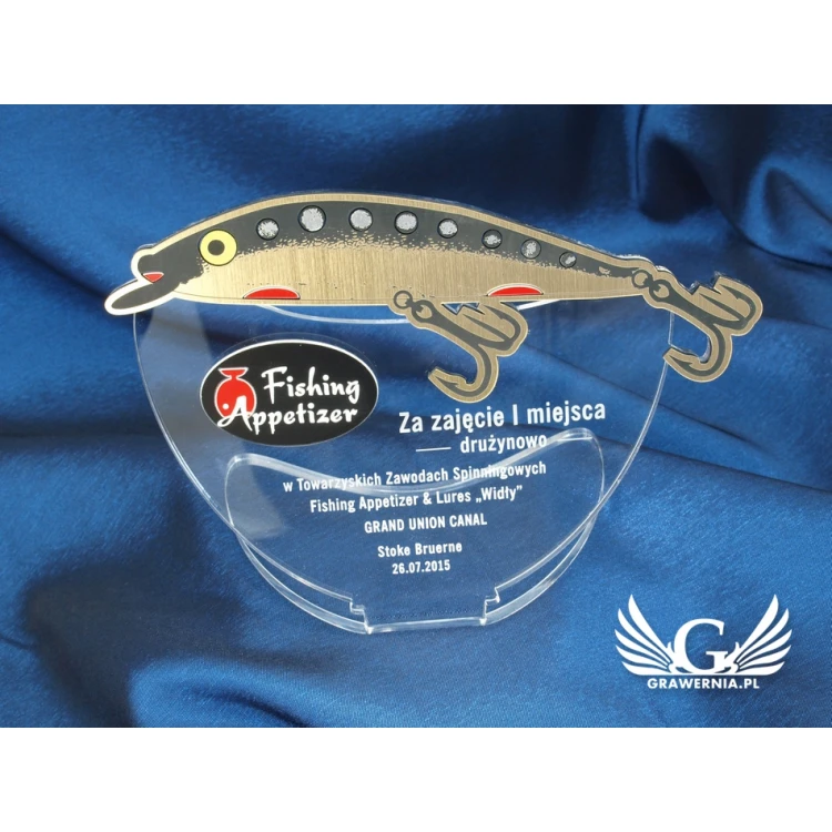 GOLDEN FISH - fishing competition trophy - model DTA21