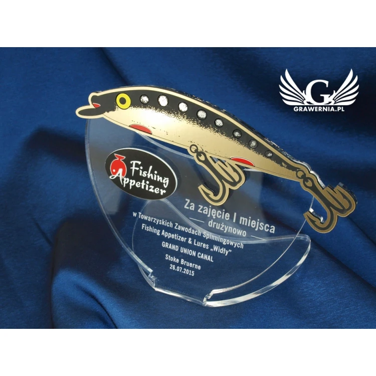 GOLDEN FISH - fishing competition trophy - model DTA21