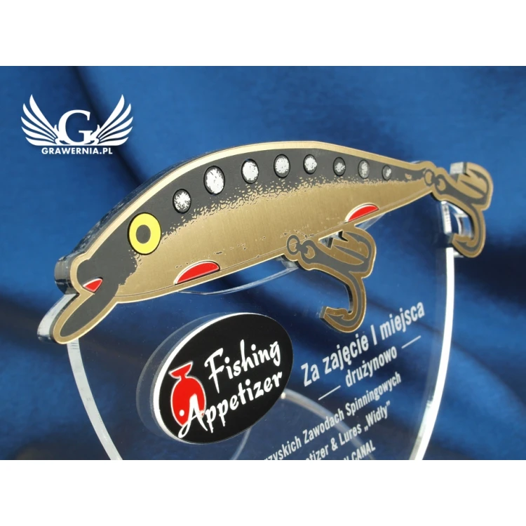 GOLDEN FISH - fishing competition trophy - model DTA21