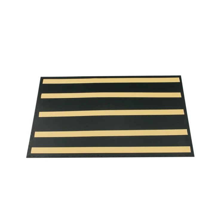Gold Engraved Information Plaque - Laminate thickness 1.6mm - Dimensions 500x300mm - SZ145